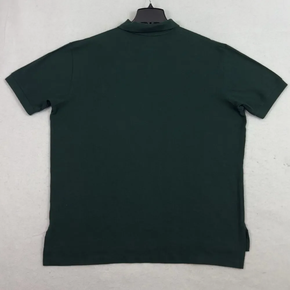 Polo Ralph Lauren Polo Shirt Mens XL Green Cotton Pony Logo Classic NWT